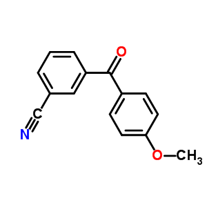 3-Cyano-4’-methoxybenzophenone Structure,60694-67-9Structure