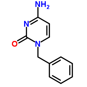 4-氨基-1-苄基嘧啶-2-酮结构式_60722-54-5结构式