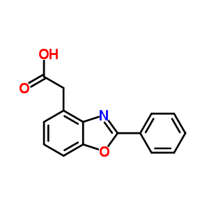 2-(2-Phenylbenzooxazol-4-yl)acetic acid Structure,60723-67-3Structure