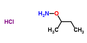 Hydroxylamine, o-(1-methylpropyl)-, hydrochloride Structure,6084-59-9Structure