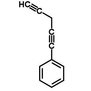 1,4-戊二炔苯结构式_6088-96-6结构式