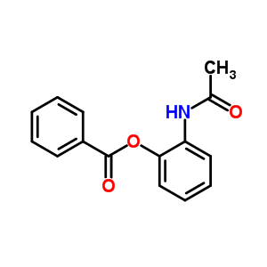 N-[2-(苯甲酰基氧基)苯基]-乙酰胺结构式_60949-47-5结构式