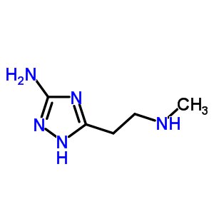 5-[2-(Methylamino)ethyl ]-1h-1,2,4-triazol-3-amine Structure,61012-33-7Structure