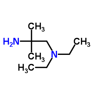 (2-氨基-2-甲基丙基)二乙胺结构式_6105-70-0结构式