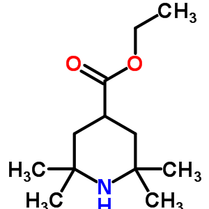 2,2,6,6-Tetramethyl-4-piperidinecarboxylic acid ethyl ester Structure,61171-34-4Structure