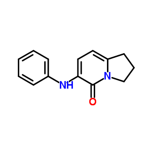 6-苯胺基-2,3-二氢-5(1H)-吲哚嗪酮结构式_612065-05-1结构式
