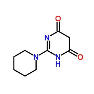 2-哌啶嘧啶-4,6(1H,5H)-二酮结构式_61280-19-1结构式