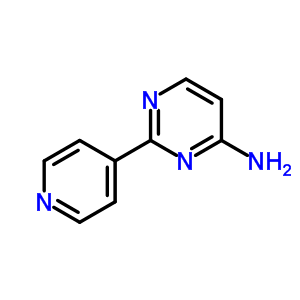 2-(4-吡啶)-4-氨基嘧啶结构式_61310-29-0结构式