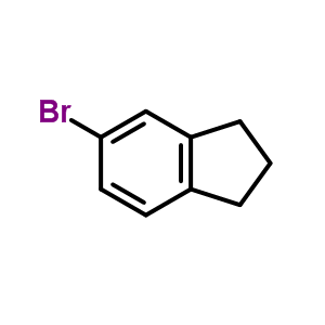 5-溴茚烷结构式_6134-54-9结构式