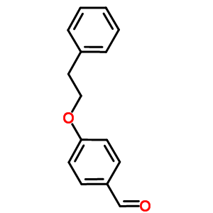 4-(2-苯基乙氧基)苯甲醛结构式_61343-82-6结构式