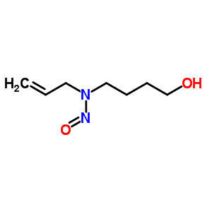 4-Hydroxybutyl-(2-propenyl)nitrosamine Structure,61424-17-7Structure