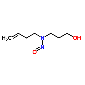 3-Butenyl-(3-hydroxypropyl)nitrosamine Structure,61424-18-8Structure