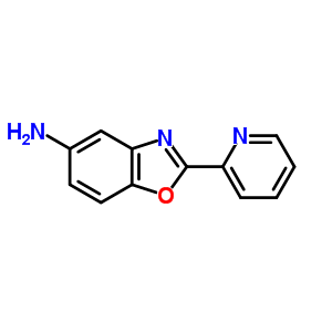 2-(吡啶-2-基)苯并[d]噁唑-5-胺结构式_61431-37-6结构式