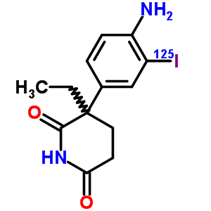 3-Iodo-4-aminoglutethimide Structure,61435-64-1Structure