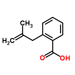 2-(2-Methyl-allyl)-benzoic acid Structure,61436-89-3Structure