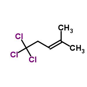 2-Methyl-5,5,5-trichloro-2-pentene Structure,61446-87-5Structure