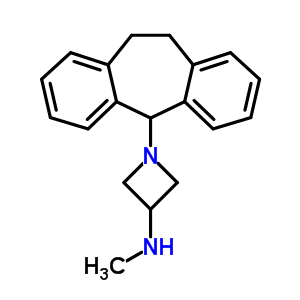1-[10,11-Dihydro-5h-dibenzo[a,d]cyclohepten-5-yl ]-n-methyl-3-azetidinamine Structure,61450-23-5Structure