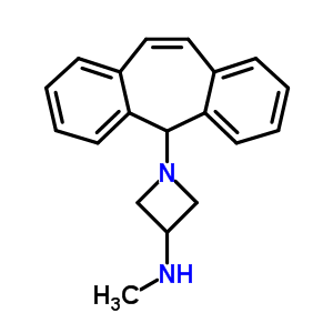 1-[5H-dibenzo[a,d]cyclohepten-5-yl ]-n-methyl-3-azetidinamine Structure,61450-34-8Structure