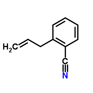 2-烯丙基苯甲腈结构式_61463-61-4结构式