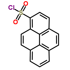 1-芘磺酰氯结构式_61494-52-8结构式