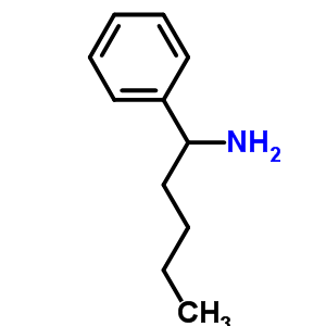 1-苯基-戊基胺结构式_61501-03-9结构式