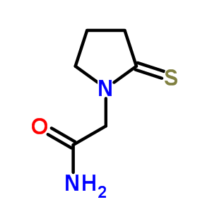 2-Thioxo-1-pyrrolidineacetamide Structure,61516-78-7Structure