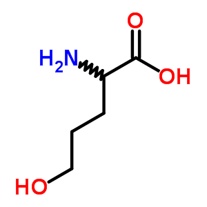 2-氨基-5-羟基-戊酸结构式_6152-89-2结构式
