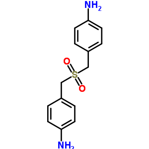 4-[(4-氨基苯基)甲基磺酰基甲基]苯胺结构式_61524-13-8结构式