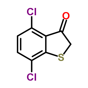 4,7-Dichlorobenzo[b]thiophene-3(2h)-one Structure,61886-43-9Structure