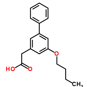 5-Butoxy-(1,1’-biphenyl)-3-acetic acid Structure,61888-57-1Structure