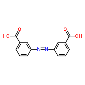 偶氮苯-3,3-二羧酸结构式_621-18-1结构式