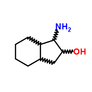 1-氨基-1H-八氢茚-2-醇结构式_62210-18-8结构式