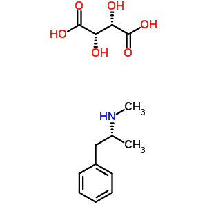 (S)-methyl(alpha-methylphenethyl)ammonium [r-(r*,r*)]-hydrogen tartrate Structure,62265-33-2Structure