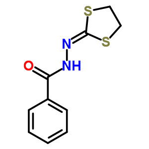 2-Benzoylhydrazono-1,3-dithiolane Structure,62303-19-9Structure