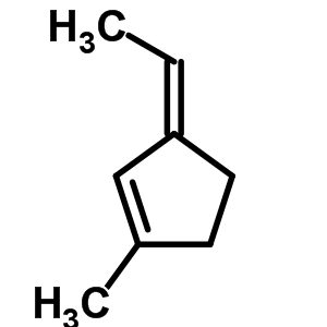 3-Ethylidene-1-methyl-1-cyclopentene Structure,62338-00-5Structure