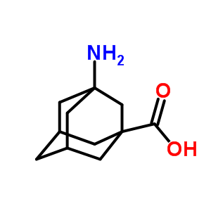 3-氨基-1-金刚烷羧酸结构式_6240-10-4结构式