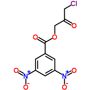 3-Chloro-2-oxopropyl =3,5-dinitrobenzoate Structure,62522-68-3Structure