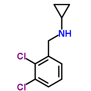 Benzenemethanamine, 2,3-dichloro-N-cyclopropyl- Structure,625437-42-5Structure