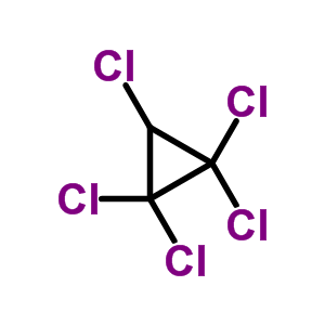 五氯环丙烷结构式_6262-51-7结构式