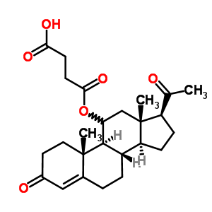 Progesterone 11-hemisuccinate Structure,62624-72-0Structure