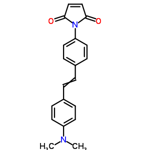 1-[4-[2-[4-(Dimethylamino)phenyl ]ethenyl ]phenyl ]-1h-pyrrole-2,5-dione Structure,62654-10-8Structure