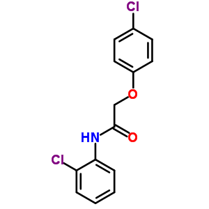 2-(4-氯苯氧基)-N-(2-氯苯基)-乙酰胺结构式_6269-39-2结构式
