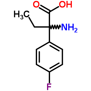 2-氨基-2-(4-氟苯基)丁酸结构式_6272-06-6结构式