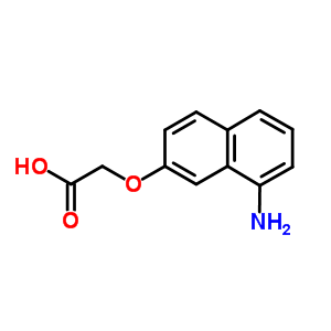 2-[(8-氨基-2-萘)氧基]-乙酸结构式_6272-22-6结构式