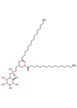 Dipalmitoyl phosphatidylinositol Structure,62742-56-7Structure