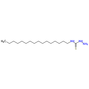 1-氨基-3-十六基-硫代脲结构式_6278-81-5结构式