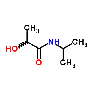 (9CI)-2-羟基-N-(1-甲基乙基)-丙酰胺结构式_6280-17-7结构式