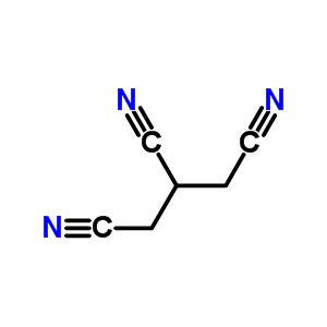 1,2,3-三腈基丙烷结构式_62872-44-0结构式
