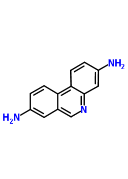 菲啶-3,8-二胺结构式_62895-36-7结构式