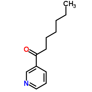 3-庚酰基吡啶结构式_6294-61-7结构式